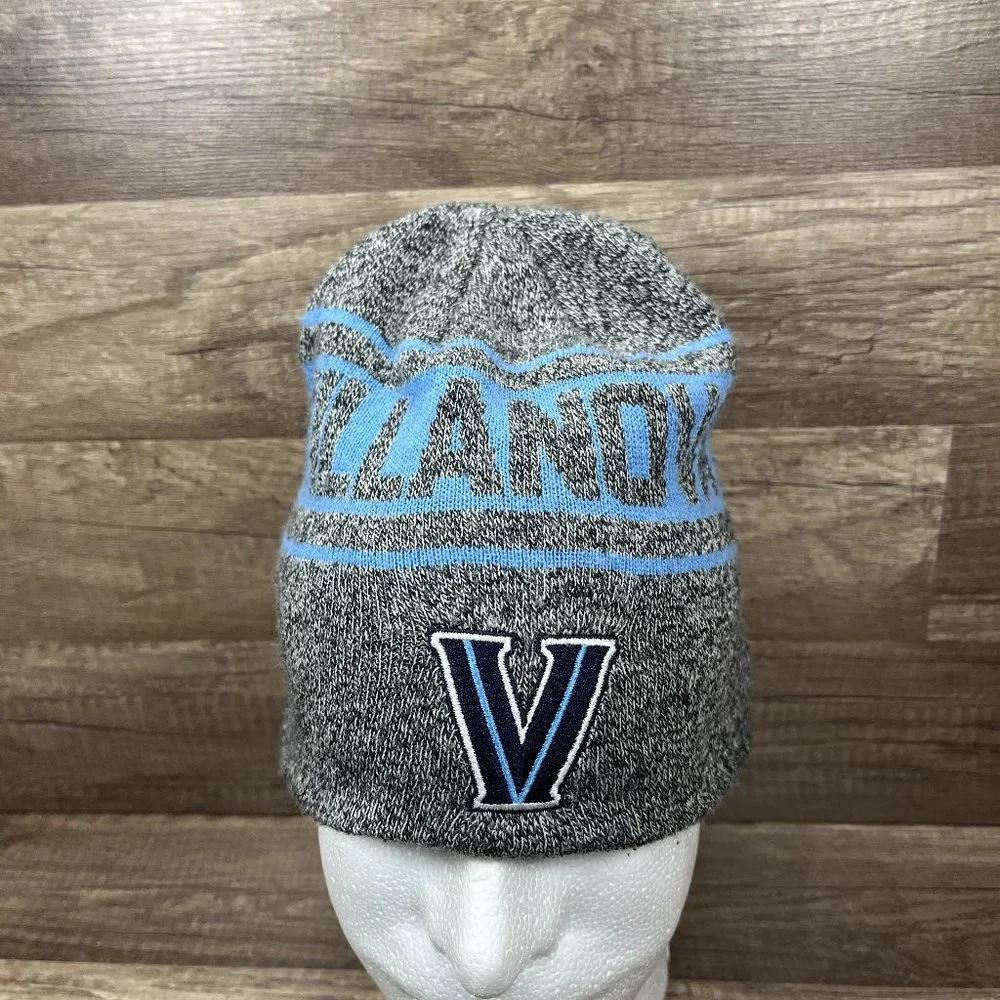 Villanova University Wildcats Captivating Beanie Winter Hat Gray Blue NCAA